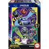 Educa - Set di 2 puzzles per bambini con 20 pezzi | Batwheels. A partire da 3 anni. Raccomandato 4 5 6 anni (20106)