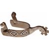 Pool's Equitazione Speroni Western bruniti con decorazioni rombi