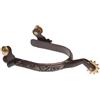 Lakota Saddlery Lakota Speroni Western Ferro nero flowers