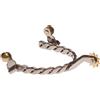 Lakota Saddlery Lakota Speroni Western Inox a treccia