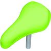 cyclingcolors Sella Morbida Comfort per Bici da Bambino Ragazzi BMX con canotto da 22mm, Giallo Fluorescente