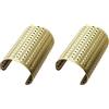 W WIDMANN MILANO Party Fashion - Bracciale in bronzo con rivetti, bracciale, bigiotteria, accessorio per costume egiziano, supereroina, Cleopatra, costume romano (Confezione da 2)