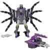 Transformers CYBERWORLD, Armored Cyber Changers, Airachnid, Action Figure da 10 cm, conversione Veloce in modalità Ragno, Giocattoli a Tema Robot per Bambini e Bambine dai 6 Anni in su