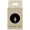 Depesche 11834-042 Croce con Charm, Ciondolo Argentato per collane, bracciali e Orecchini, Ideale Come Piccolo Regalo, Multicolore, Normal