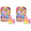 CRAZE Magic Ponys - Pony Magici a Sorpresa da Collezionare | 18 Modelli Diversi per Bambini e Bambine | Idea Regalo Perfetta con Dettagli Fantastici (Confezione da 2)