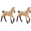 SCHLEICH 13929 Puledro HANNOVERIAN Red Dun, da 5 Anni, Horse Club - Figura, 8 x 3 x 8 cm (Confezione da 2)