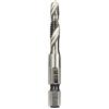 BOZONLI Punte ad attacco esagonale, M6 Punte Trapano Maschi, Countersink Tap Drill Bit HSS Imposta Combinazione Attacco Filettare Innesto Esagonale Tap Trapano