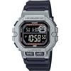 Casio Sports - Orologio da polso da uomo al quarzo Sportivo bracciale e cassa in Resina di colore Nero display analogico nero - WS-1400H-1B
