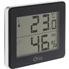 Otio 936058 - Termometro/igrometro per interni, colore nero