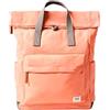 ROKA London Canfield - Zaino medio - Zaino impermeabile sostenibile per lavoro, viaggi e pendolarismo - Zaino leggero per laptop con tasche sicure per uomini e donne, Sugar Coral, M, Casual