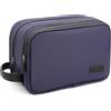 REETEE Beauty Case da Viaggio REETEE Grande Borsa da Toilette per Donna Uomo, Impemeabile Toiletry Organizer per Viaggiare Ginnastica o Business (Purpura)