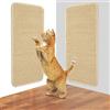 LCXCXY Tappetino Tiragraffi per Gatti, 2 pezzi di Tiragraffi Divano 50x25 cm. Tappeto Tiragraffi per Gatti in sisal, resistente all'usura e durevole. Tappeto Tiragraffi per proteggere divani, porte, mobili