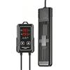 Nastopee Riscaldatore per Acquario 600W Regolabile, Riscaldatore Sommergibile con Controller Esterno a Display LED, Protezione da Surriscaldamento, per Acqua Dolce e Salata (200-400L)