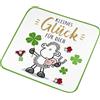 Sheepworld Asciugamano magico, piccola fortuna, piccolo asciugamano, asciugamano ospite, pressato, 30 cm x 30 cm, cotone, regalo, divertente sorpresa | 74427