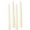 Cereria Di Giorgio - 2 Candele Coniche - Diametro 2,2 cm Altezza 25 cm - Colore Panna - Durata 7 ore - Standard per candelabro - Home Decor Collection (Confezione da 2)