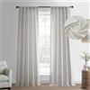 HPD Half Price Drapes Tende Basic in finto lino, lunghe 248 cm, 2 pannelli, 127 x 248 cm (larghezza x lunghezza), tende in lino naturale per soggiorno, camera da letto, sala da pranzo, tende moderne