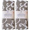 Jenny Sesal - ARREDATUTTO telo copritutto Gran Foulard (Singolo, Giglio Tortora) (Confezione da 2)