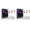 Twinkly MiniCaps, 100 Tappi in Silicone per Diffondere la Luce, Compatibili con Strisce Luci LED Smart, Diametro 15mm (Confezione da 2)