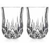 Cemile RCR Cristalleria Italiana S.p.a. Linea Opera | Bicchieri da Amaro e Liquore in Vetro Moderni Set 6 Bicchieri di Cristallo da 6 Cl (Confezione da 2)