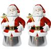 Mongardi 9057C99 Caffettiera Babbo Natale, 12 Unità (Confezione da 2)