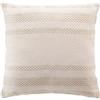 Douceur d'Intérieur Doreline Cuscino Sfoderabile, 40 x 40 cm, Cotone Jacquard e Fili Metallizzati