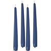Cereria Di Giorgio - 10 Candele Coniche - Diametro 2,2 cm Altezza 25 cm - Colore Blu dusk - Durata 7 ore - Standard per candelabro (Confezione da 2)