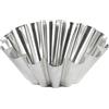 Gobel - Stampo per brioche grandi costole - Fondo piatto - Latta bianca - Materiale riciclabile - Ø 20 cm