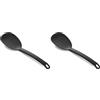 Tescoma 638007 Space Line Cucchiaio Riso, Plastica, Nero, 1 Pezzo (Confezione da 2)