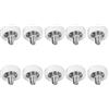 Der-beste-Preis 10 ruote scorrevoli con filettatura, in plastica, per mobili, M6, Ø 22