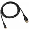 System-S Cavo HDMI 2.1 5 m maschio a micro maschio adattatore in nero