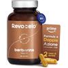 Revocelo Berberina Liposomiale + Diidroberberina Formula | Supporto al metabolismo del glucosio con cromo e tiamina, capsule resistenti agli acidi, per 2 mesi, prodotto nell'UE