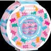 Bomb Cosmetics Spugna 2 in 1 con infusione di sapone per il corpo, esfoliante, idratante, con sapone all'interno di Yummy Bear
