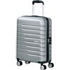 American Tourister Flashline - Spinner S, bagagli a mano, 55 cm, 34 L, argento (Sky Silver)