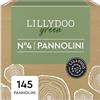 LILLYDOO Pannolini LILLYDOO green - taglia 4 (9+ kg), 25 unità, protezione contro le fuoriuscite, senza cloro, 0% profumi e lozioni, per pelli sensibili, dermatologicamente testati