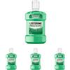 LISTERINE Collutorio Fresh Burst, Collutorio LISTERINE a uso quotidiano per un'igiene orale completa, Rimuove fino al 99% dei batteri che possono causare alito cattivo e combatte la placca, 1 L