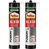 Pattex Sigillante Silicone SL620 Serramenti ed Edilizia, Sigillante Neutro a Basso Modulo, Resiste alle Muffe, agli Agenti Atmosferici, ad Acidi e Basi Diluiti, ai Raggi UV, Cartuccia da 300ml