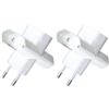 Silver Electronics 9280 - Adattatore 3 Prese bipolare con protezione, 4 mm