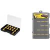 STANLEY STST81681-1 Organizer Porta minuteria, Trasparente & STST81680-1 Organizer Porta minuteria, Trasparente