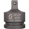 Sunex 4305 3/4-inch Drive 3/10,2 cm femmina a 1/5,1 cm maschio super adattatore