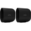 Arlo Cover Singola, Nera, Compatibile con Telecamera di Sicurezza Esterna Wireless Go 2 3G/4G LTE, Resistente alle Intemperie - Accessorio Certificato, VMA3800H (Confezione da 2)