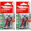 Fischer Blister DuoPower 10x50 S - 4K (Confezione da 2)