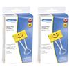 Rapesco 1354 Molle/Clips Fermacarte Divertenti 32 mm, Giallo Vivace, Confezione da 40