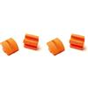 FISKARS Original Lame di ricambio per macchine tagliacarte, 2 Pezzi, Per tagli dritti, High Profile TripleTrack, Arancione, 1003904 (Confezione da 2)