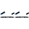 Tombow WA-TC96 - Evidenziatore MONO Edge con zeppa e punta tonda, 180 x 10 x 2 cm (Confezione da 2)