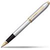 Cross Townsend - Penna convertibile Penna roller Medalist (Chrome/Plaqué Or 23 ct)