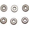 ROYAL 6 BOCCOLE IN ACCIAIO INOX DA 7 mm