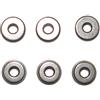 ROYAL 6 BOCCOLE IN ACCIAIO INOX DA 8 mm