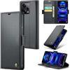 Rerzoiro Cover per Xiaomi Redmi Note 12 Pro 5G Custodia Portafoglio [Blocco RFID] Premium Pelle PU Wallet Case Flip Libro con Porta Carte Slot Supporto Flip Case per Xiaomi Redmi Note 12 Pro 5G, Nero