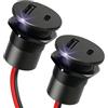 Obeaming Alluminio Presa USB 12V Camper Auto, Dual Porta Tipo C PD3.0 & USB-A QC3.0 Caricatore Carica Rapida per Roulotte Barca Camion (38W x 2)