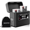 Soonpho BT-E6 Mobile Custodia di ricarica della batteria per fotocamera Canon LP-E6 Camera Battery Charging Case per Canon 5D Markll 5DS 5DSR 6DMarkll 6D 7DMarkll 7D 60D 60DA 70D 80D 90D R R5 R6